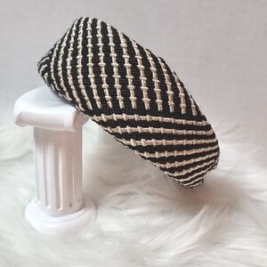 Wide Geo Black Gold Headband | NWOT